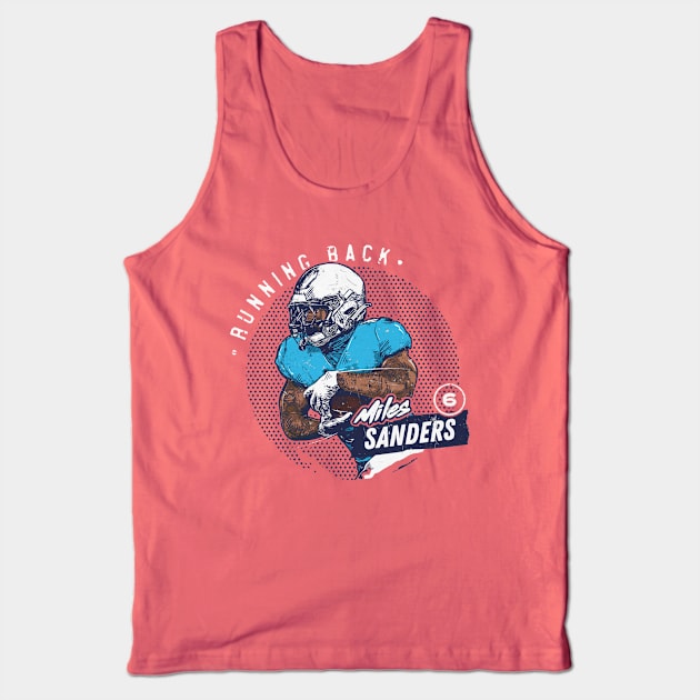 Miles Sanders Carolina Dots Tank Top by danlintonpro